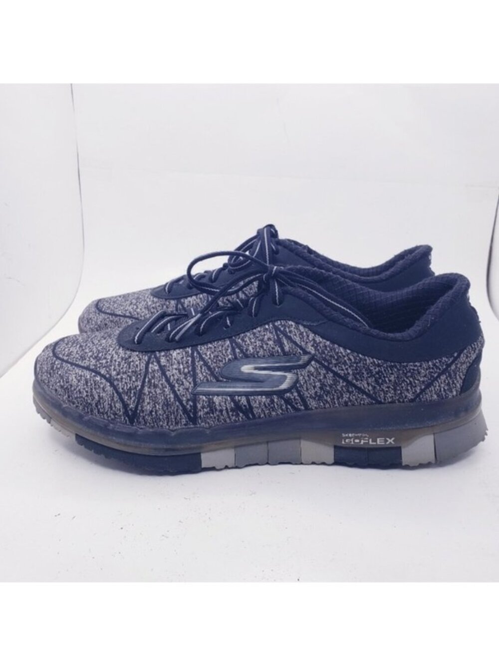 Skechers Gray Go Flex Ability Walk Athletic Sneakers Shoes Women's Size 7.5 - Picture 4 of 12